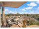 Spacious balcony with city views and comfortable seating at 2201 N Central Ave # 6F, Phoenix, AZ 85004