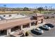 Community library building with parking and landscaping at 2261 N Demaret Dr, Mesa, AZ 85215