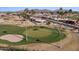 Expansive green golf course with sand traps at 2261 N Demaret Dr, Mesa, AZ 85215