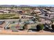 Well maintained community pickleball courts at 2261 N Demaret Dr, Mesa, AZ 85215