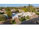 Aerial view of house and neighborhood at 8508 E Mustang Trl, Scottsdale, AZ 85258