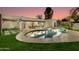 Stunning kidney-shaped pool with spacious backyard at 8508 E Mustang Trl, Scottsdale, AZ 85258
