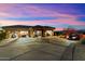Spacious three-car garage with ample parking at 9782 E Troon North Dr, Scottsdale, AZ 85262