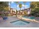 Relaxing community pool and spa area with surrounding landscaping at 4343 N 21St St # 203, Phoenix, AZ 85016
