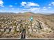 Aerial view showing a house location in a residential neighborhood at 2122 W Red Range Way, Phoenix, AZ 85085