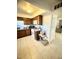 Kitchen with wood cabinets and granite countertops at 3840 N 43Rd Ave # 29, Phoenix, AZ 85031