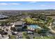 Aerial view of community pool and park at 4542 S Axis --, Mesa, AZ 85212