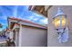 Exterior light fixture with a classic design, enhancing curb appeal at 626 S Monterey St, Gilbert, AZ 85233