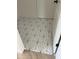 Stylish bathroom with geometric patterned floor tiles at 6891 W Via Del Sol Dr, Glendale, AZ 85310