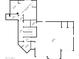 Lower level floor plan with garage and bonus room at 10742 E Greythorn Dr, Scottsdale, AZ 85262