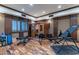 Home gym with a sauna, rowing machine, and weight equipment at 10742 E Greythorn Dr, Scottsdale, AZ 85262