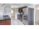 Modern kitchen with stainless steel appliances and island at 10801 N 45Th St, Phoenix, AZ 85028