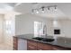 Kitchen with island, double sink, and views to Gathering room at 10801 N 45Th St, Phoenix, AZ 85028