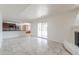 Open floor plan with kitchen and living area at 10801 N 45Th St, Phoenix, AZ 85028