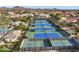 Community tennis and pickleball courts at 11549 E Bella Vista Dr, Scottsdale, AZ 85259