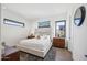 Serene bedroom with a queen bed and neutral tones at 12659 E Shadow Ridge Dr, Scottsdale, AZ 85255