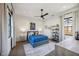 bedroom with a twin bed and plenty of storage at 12659 E Shadow Ridge Dr, Scottsdale, AZ 85255