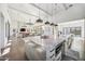 Modern kitchen with expansive island, open floor plan, and high ceilings at 12659 E Shadow Ridge Dr, Scottsdale, AZ 85255