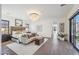 Spacious main bedroom with plush seating area and access to the backyard at 12659 E Shadow Ridge Dr, Scottsdale, AZ 85255