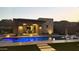 Luxury backyard oasis with a sparkling pool, spa, and comfortable seating area at 12659 E Shadow Ridge Dr, Scottsdale, AZ 85255