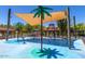 Community splash pad with shade structures and playground equipment for  at 26053 W Tonopah Dr, Buckeye, AZ 85396