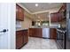 Modern kitchen featuring stainless steel appliances and ample cabinetry at 26053 W Tonopah Dr, Buckeye, AZ 85396