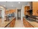 Well-equipped kitchen featuring stainless steel appliances and ample counter space at 26822 W Oraibi Dr, Buckeye, AZ 85396