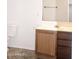 Bathroom with vanity, mirror and toilet at 9527 N 82Nd Ln, Peoria, AZ 85345