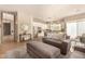 Open concept kitchen with island and stainless steel appliances at 10975 E Greenway Rd, Scottsdale, AZ 85255