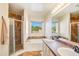 Elegant bathroom with double vanity and soaking tub at 13022 N Mountainside Dr # B, Fountain Hills, AZ 85268