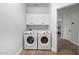 Laundry room with side-by-side washer and dryer at 15925 W Indianola Ave, Goodyear, AZ 85395