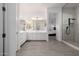 Spa-like bathroom with a large walk-in shower at 3538 E Hazeltine Way, Queen Creek, AZ 85142