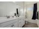 Bathroom with a shower/tub combo and double vanity at 3538 E Hazeltine Way, Queen Creek, AZ 85142
