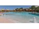 Resort-style pool with water features and umbrellas at 4203 N Brigadier Dr, Florence, AZ 85132