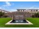 Relaxing water feature with a small pond in the backyard at 10147 E Tahoe Ave, Mesa, AZ 85212