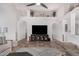 Bright living room features high ceilings, a large TV, and comfortable seating at 2854 E Mallory St, Mesa, AZ 85213