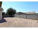 Large gravel backyard with block wall at 4530 E Whitehall Dr, San Tan Valley, AZ 85140