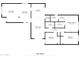 1389 sq ft floor plan, 3 bed, 2 bath at 5203 E Saguaro Cir, Phoenix, AZ 85044