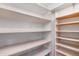 Large pantry with ample shelving for storage at 5203 E Saguaro Cir, Phoenix, AZ 85044