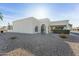 Front view of a single-story home with desert landscaping at 635 S 79Th Pl, Mesa, AZ 85208