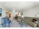Spacious living area with a view into the kitchen and dining area at 635 S 79Th Pl, Mesa, AZ 85208