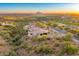 Luxury home with pool; sunset views and golf course at 9749 N Fireridge Trl, Fountain Hills, AZ 85268