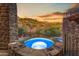 Relaxing hot tub with hilltop views at 9749 N Fireridge Trl, Fountain Hills, AZ 85268