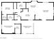 Floor plan showing a spacious living room and Primary bedroom at 17200 W Bell Rd # 1740, Surprise, AZ 85374