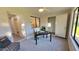 Sunroom with window seating and a workspace at 2064 S Farnsworth Dr # 18, Mesa, AZ 85209