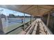 Tennis courts with covered seating area at 2064 S Farnsworth Dr # 18, Mesa, AZ 85209