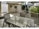 Covered patio with seating area, providing an outdoor space for relaxation at 17200 W Bell Rd # 1750, Surprise, AZ 85374