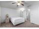 Bedroom with double bed and access to laundry at 205 S Higley Rd # 32, Mesa, AZ 85206