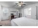 Spacious bedroom with built-in shelving and room for a home office at 205 S Higley Rd # 32, Mesa, AZ 85206