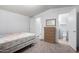 Bedroom with a double bed and en-suite bathroom at 205 S Higley Rd # 32, Mesa, AZ 85206